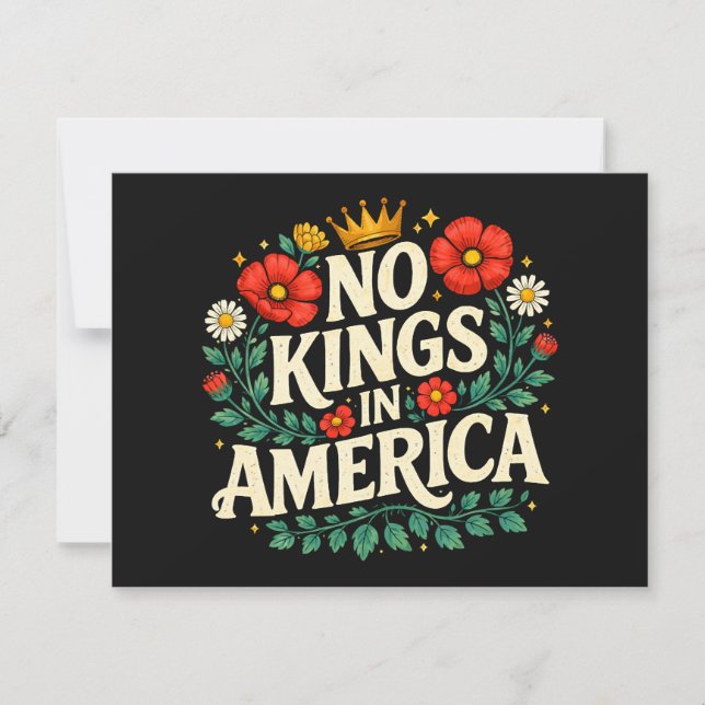 No Kings America Invitation (Front)