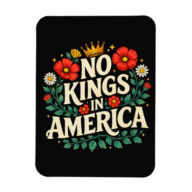 No Kings America Magnet (Vertical)