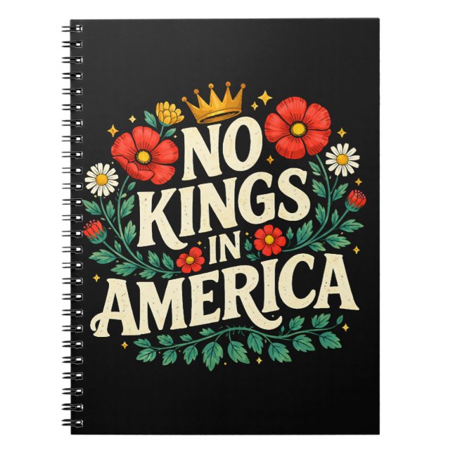 No Kings America Notebook (Front)