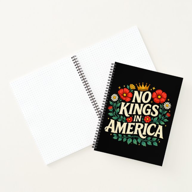 No Kings America Notebook (Inside)