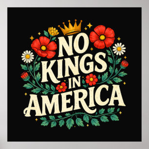 No Kings America Poster