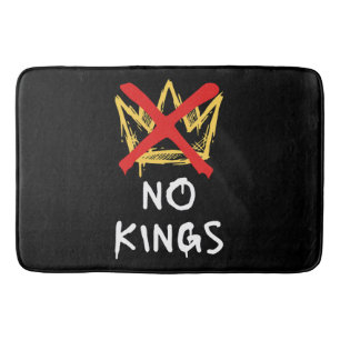 No Kings America Protest Democracy Anti-Trump I Bath Mat