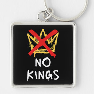 No Kings America Protest Democracy Anti-Trump I Key Ring