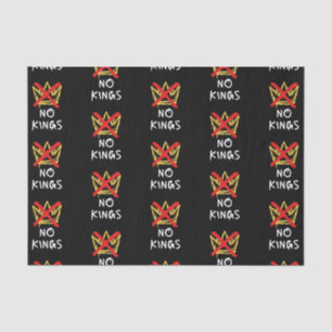 No Kings America Protest Democracy Anti-Trump I Tissue Paper