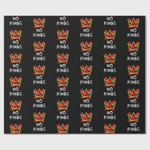 No Kings America Protest Democracy Anti-Trump I Wrapping Paper
