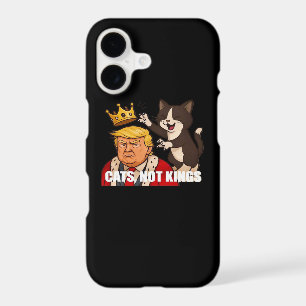 No Kings Anti Cats Funny Classic Style