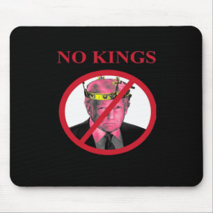 No Kings Anti Classic Creative Graphic Mouse Mat
