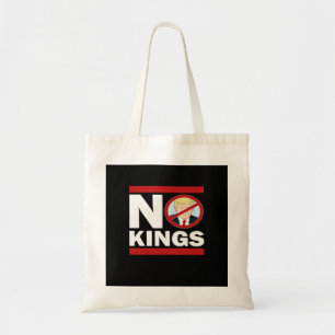 No Kings Anti Classic Minimal Clean Tote Bag