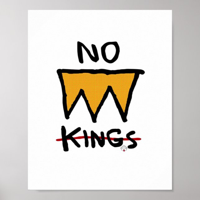 No Kings Anti Classic Poster (Front)