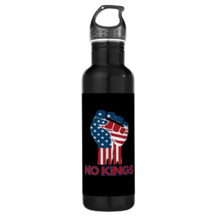 No Kings Anti Classic Retro Style 710 Ml Water Bottle