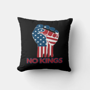 No Kings Anti Classic Retro Style Cushion