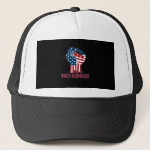 No Kings Anti Classic Retro Style Trucker Hat