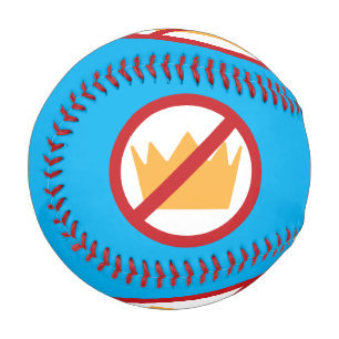 NO KINGS! Anti-Trump Blue Baseball