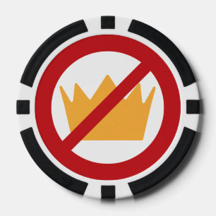 NO KINGS! Anti-Trump  Poker Chips
