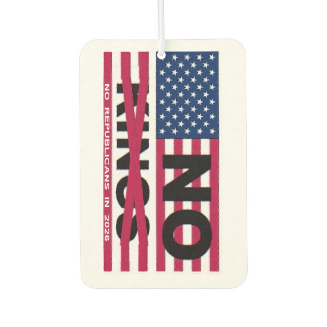 NO KINGS CAR AIR FRESHENER (Front)