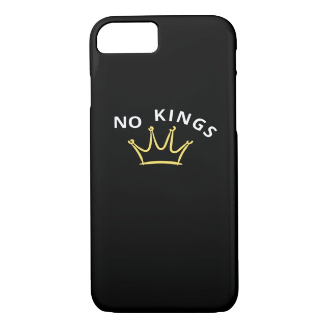 No Kings Classic Retro Cool Case-Mate iPhone Case (Back)