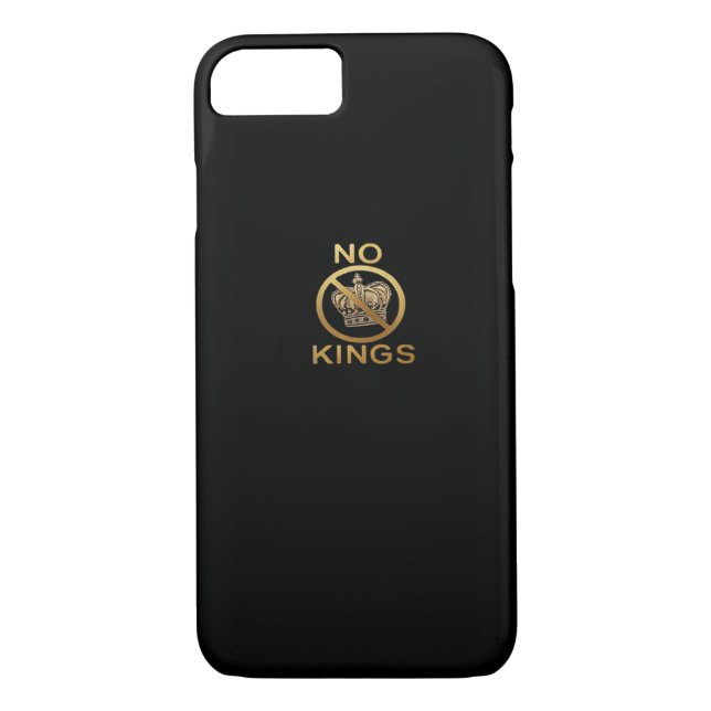 No Kings Creative Style Case-Mate iPhone Case (Back)