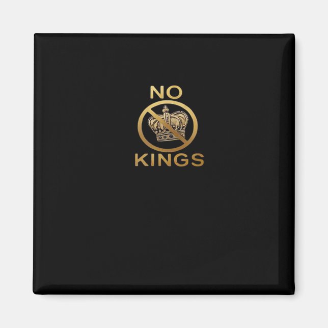 No Kings Creative Style Magnet (Front)