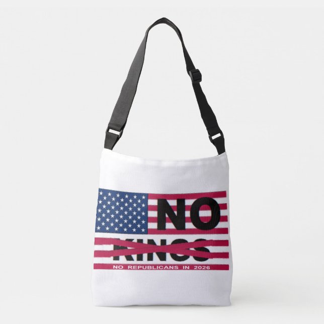 NO KINGS  CROSSBODY BAG (Front)