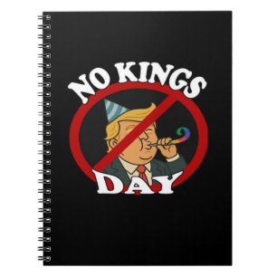 No Kings Day Vintage Classic Graphic Notebook