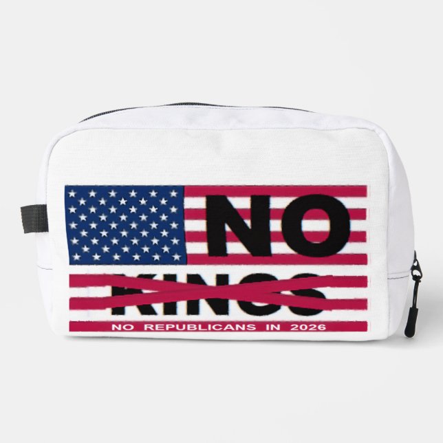 NO KINGS DOPP KIT (Front)