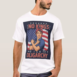 No Kings, Fight Oligarchy - Empowerment Tee