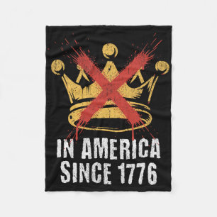 No Kings Fleece Blanket