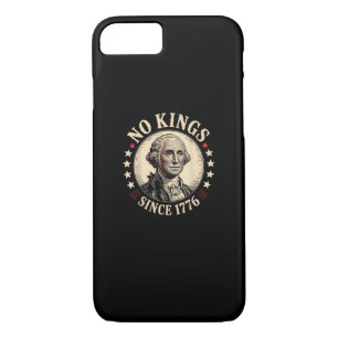 No Kings In America 1776 Freedom Retro Classic iPhone 8/7 Case