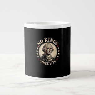 No Kings In America 1776 Freedom Retro Classic Large Coffee Mug