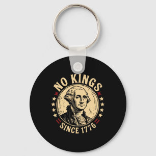 No Kings In America 1776 Save Democracy United Sta Key Ring
