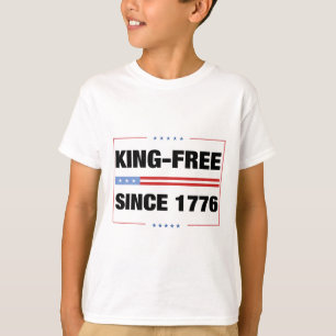 No Kings In America 1776 Save Democracy United Sta T-Shirt