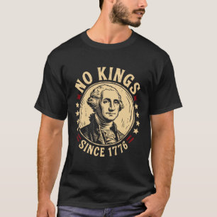 No Kings In America 1776 Save Democracy United Sta T-Shirt