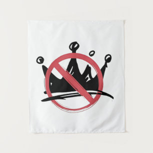 No Kings In America 2025 4th of July Tapestry