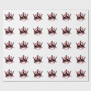 No Kings In America 2025 4th of July Wrapping Paper