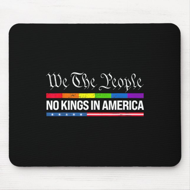 No Kings In America 7  Mouse Mat (Front)