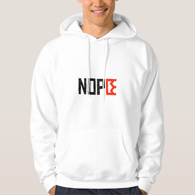 No Kings In America Anti Trump Anti Fascism Hoodie (Front)