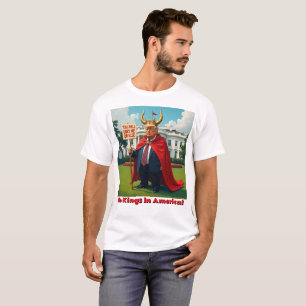 No Kings In America Anti-Trump T-Shirt