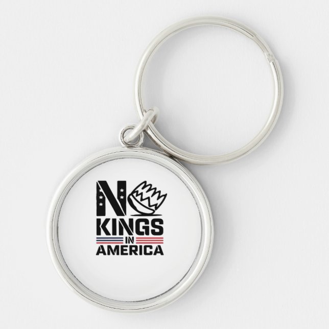 No Kings In America Baby Creative Style Key Ring (Front)