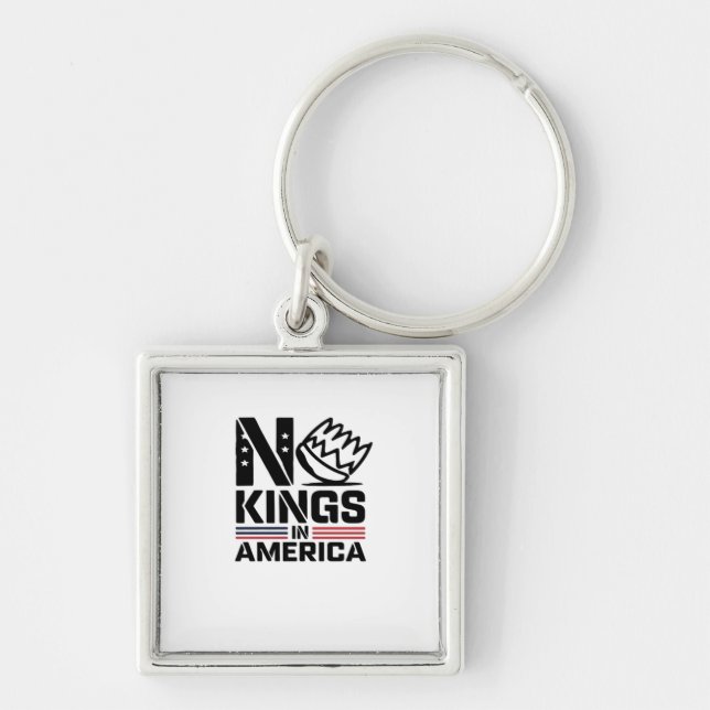 No Kings In America Baby Creative Style Key Ring (Front)