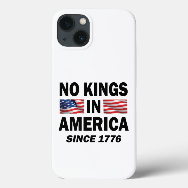 No Kings in America Case-Mate iPhone Case (Back)