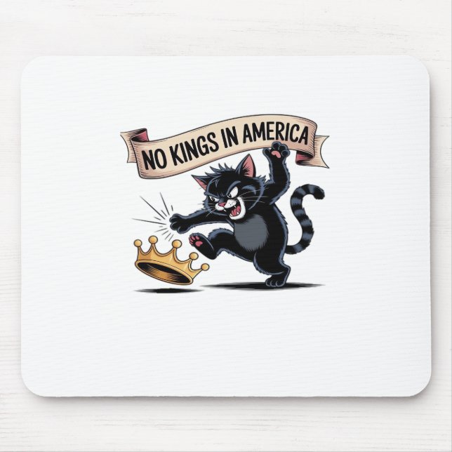 No Kings In America Classic Creative Style Mouse Mat (Front)
