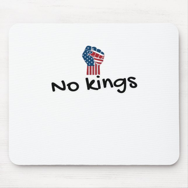 No Kings In America Classic Minimal Clean Mouse Mat (Front)