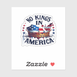 No Kings In America Classic Retro Cool