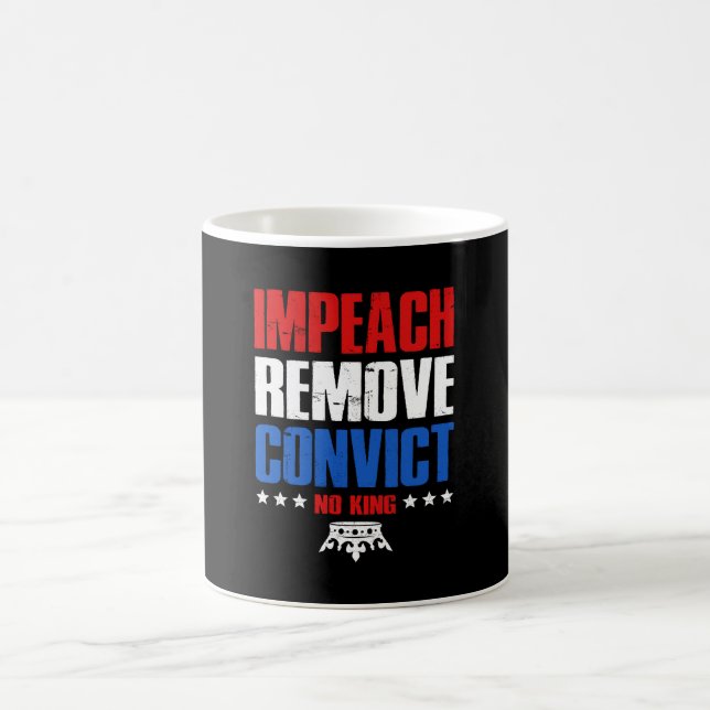 No Kings in America Coffee Mug (Center)