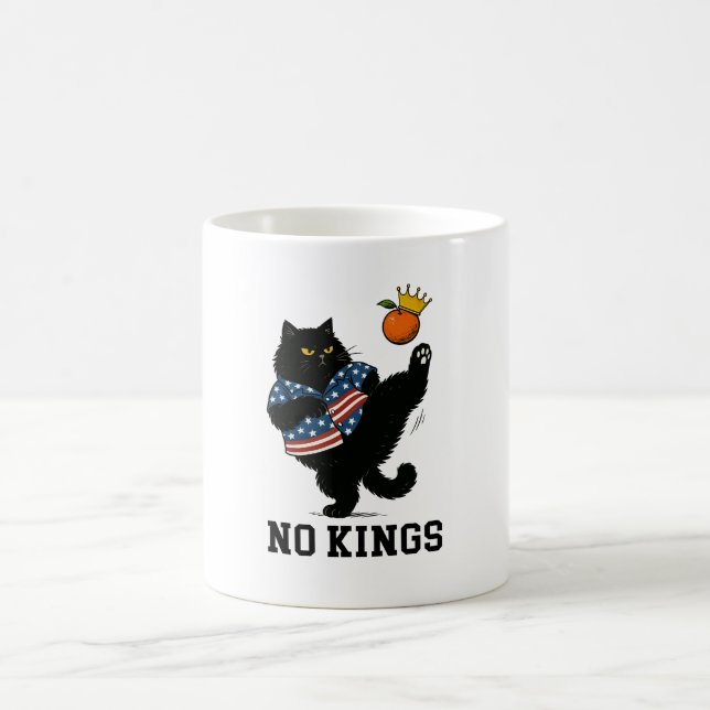 No Kings in America Coffee Mug (Center)