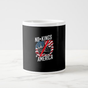 No Kings In America Court Ruling Protest Save Large Coffee Mug