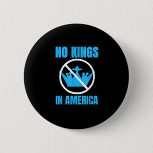 No Kings In America Court Ruling Saying 6 Cm Round Badge