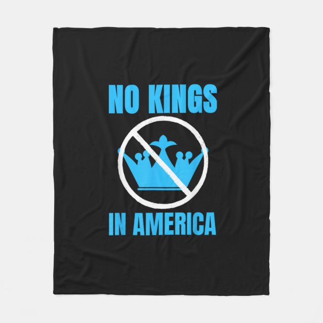 No Kings In America Court Ruling Saying Fleece Blanket (Front)