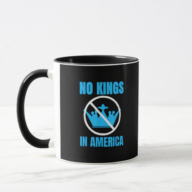 No Kings In America Court Ruling Saying Mug (Left)