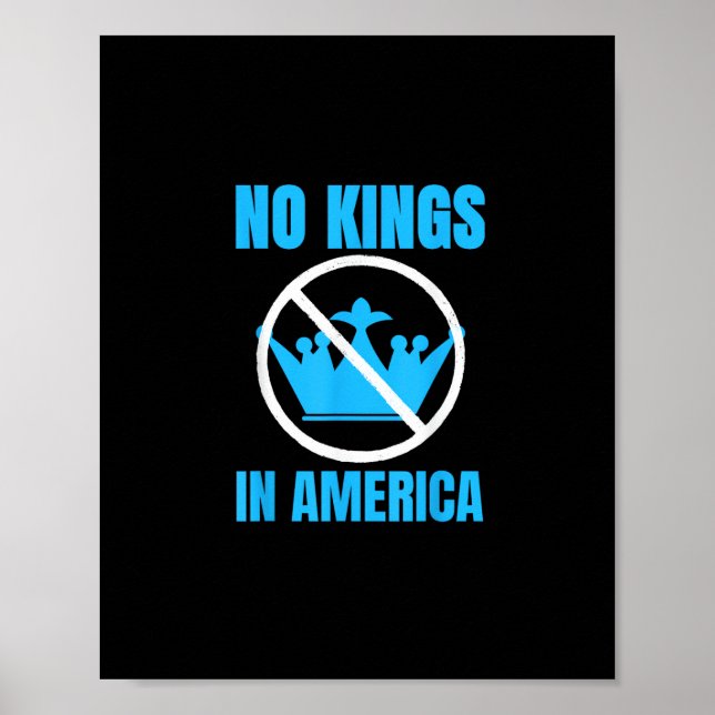 No Kings In America Court Ruling Saying Poster (Front)